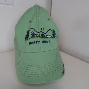 Life is good - green cap